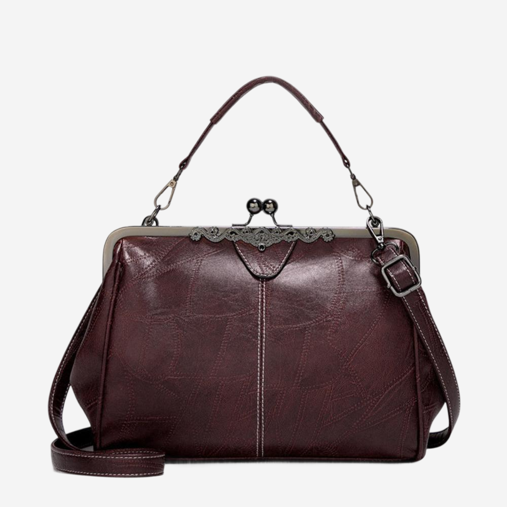 ANNA | Tidløs vintageveske med elegant spenne