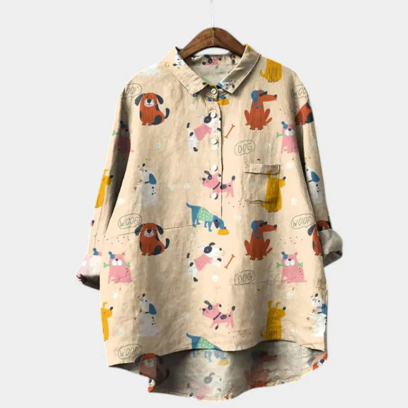 ANNA | Sofistikert Bluse