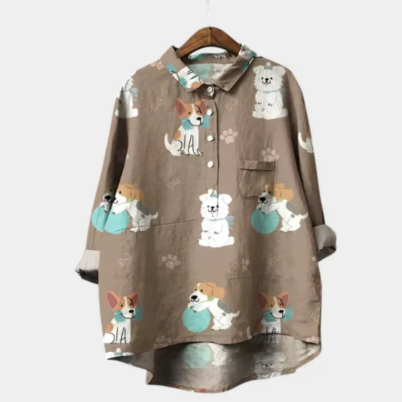 ANNA | Sofistikert Bluse