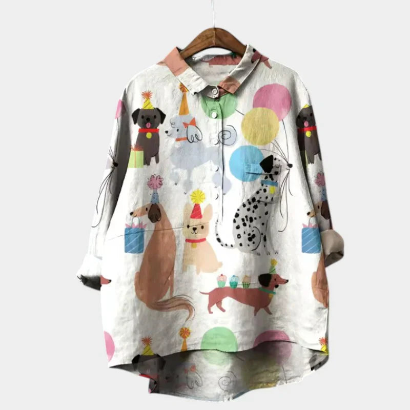 ANNA | Sofistikert Bluse