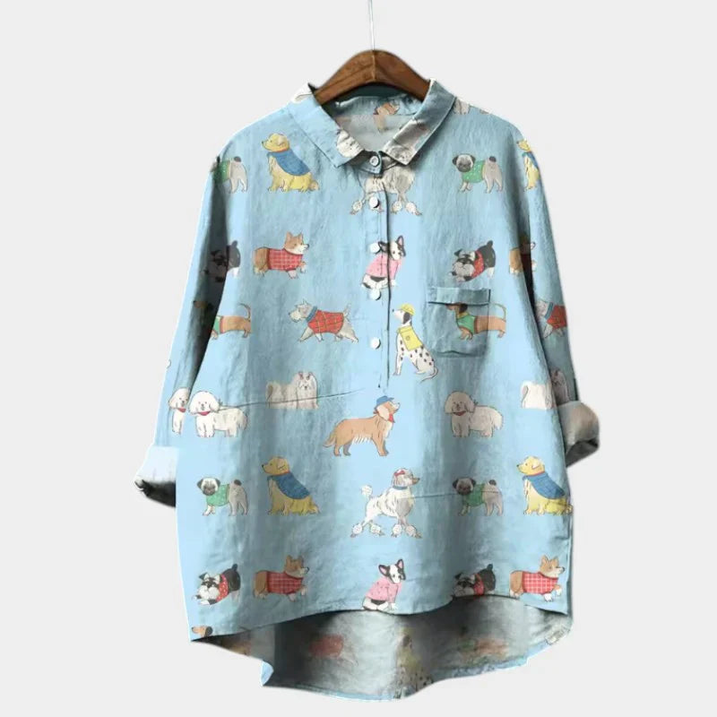 ANNA | Sofistikert Bluse