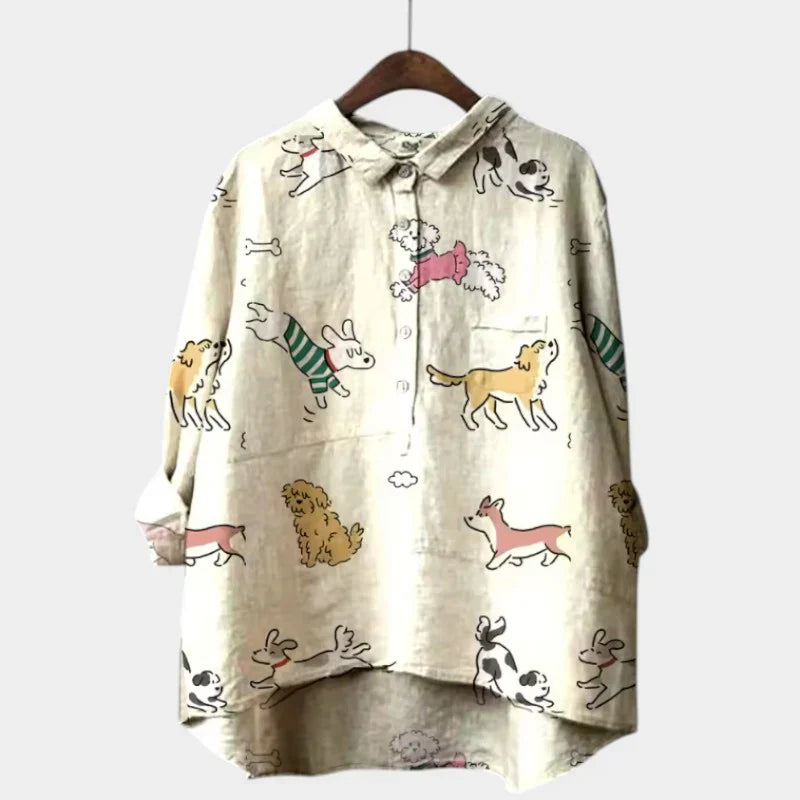 ANNA | Sofistikert Bluse