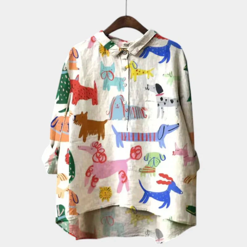 ANNA | Sofistikert Bluse