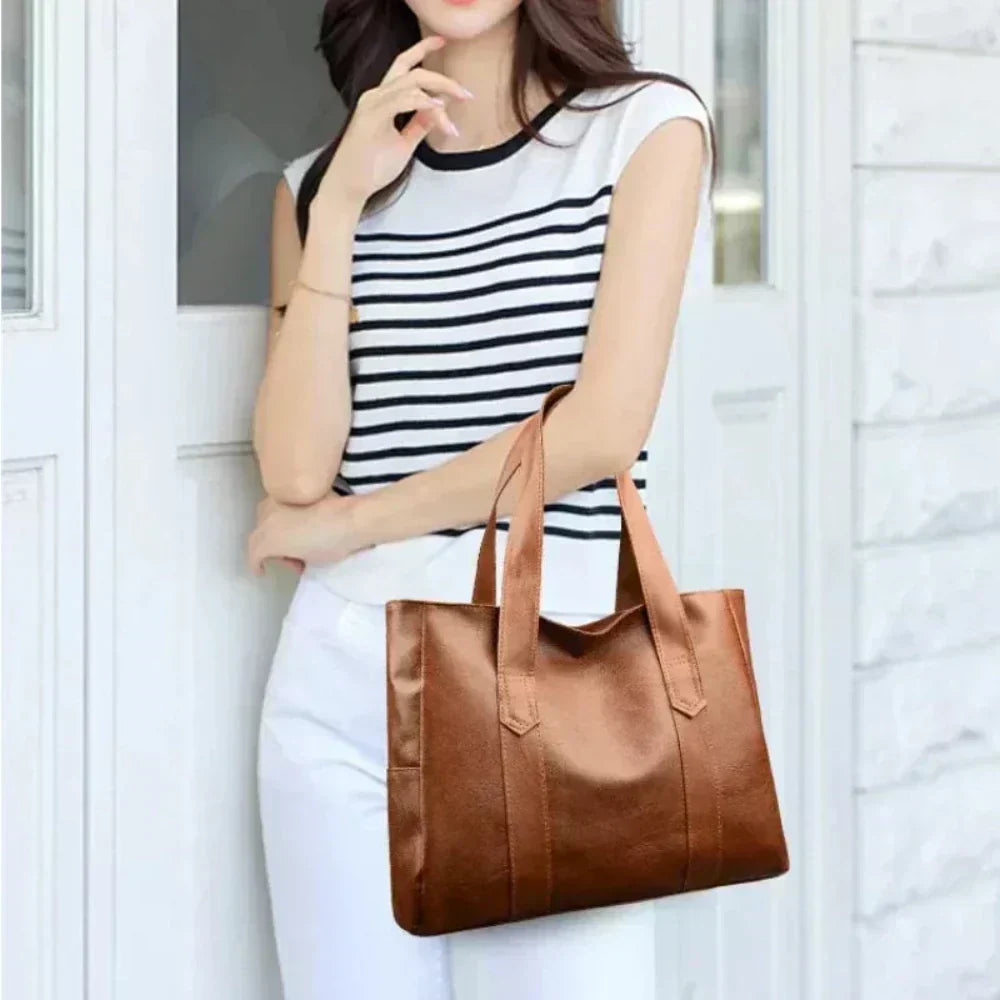 ANNA | Elegant Minimalistisk Axelveske