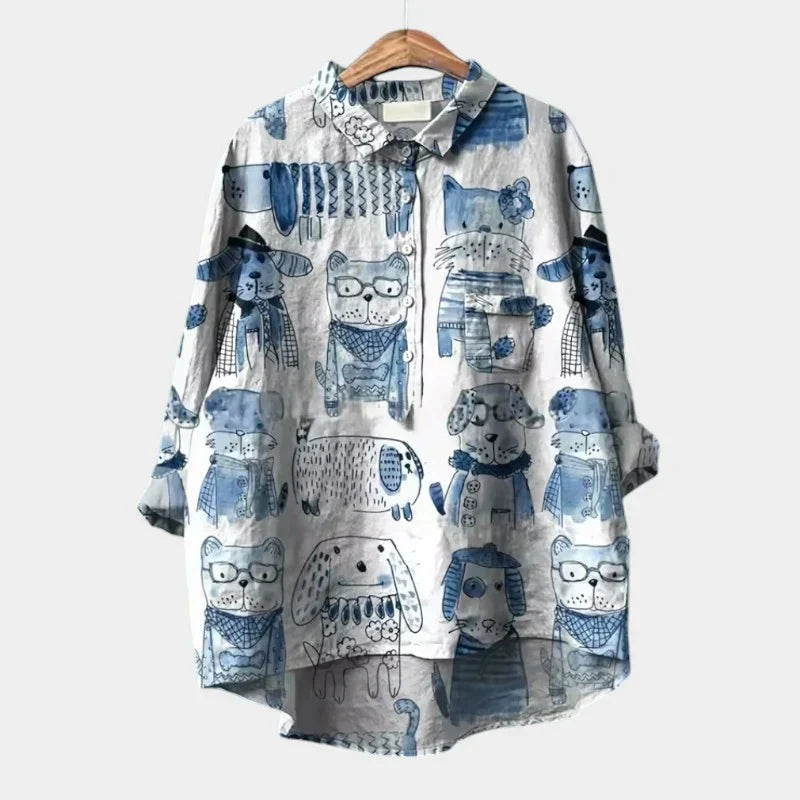 ANNA | Sofistikert Bluse