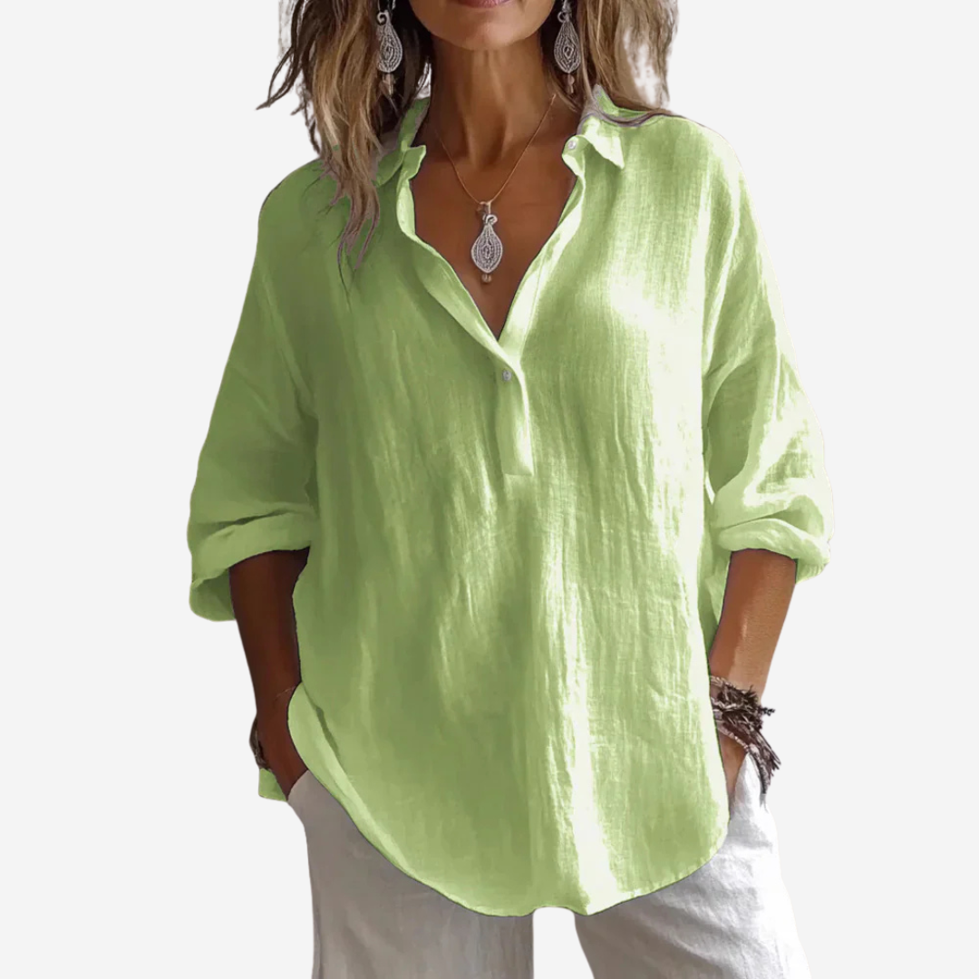 ANNA | Avslappet Luksus Bluse
