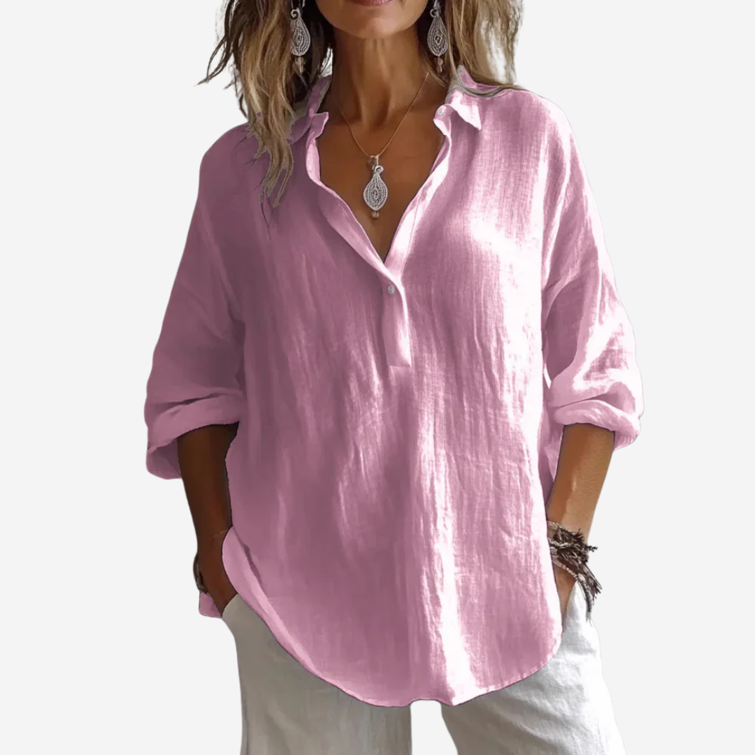 ANNA | Avslappet Luksus Bluse