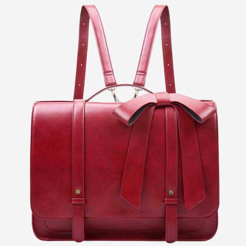 ANNA | Retro-veske Twist i Blå-Rosa