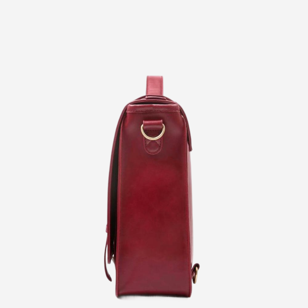 ANNA | Retro-veske Twist i Blå-Rosa