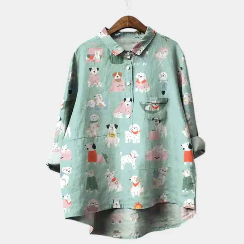 ANNA | Sofistikert Bluse