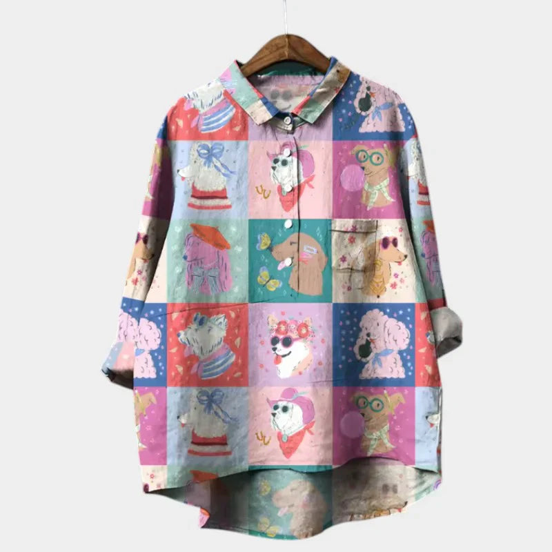 ANNA | Sofistikert Bluse