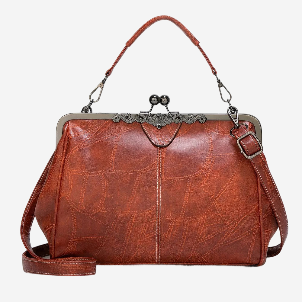 ANNA | Elegant Vintage-Håndveske Med Tidøs Sjarm