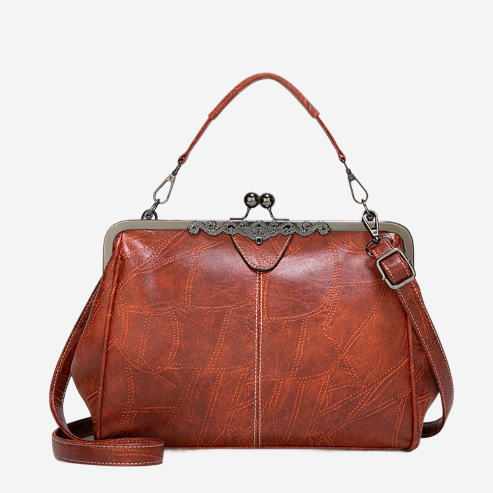 ANNA | Tidløs vintageveske med elegant spenne