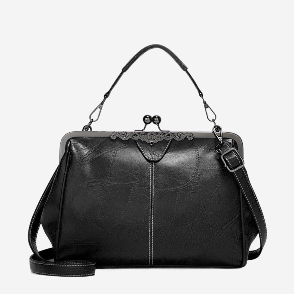 ANNA | Tidløs vintageveske med elegant spenne