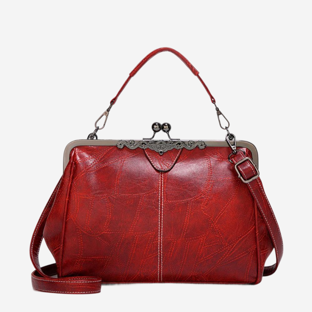 ANNA | Tidløs vintageveske med elegant spenne