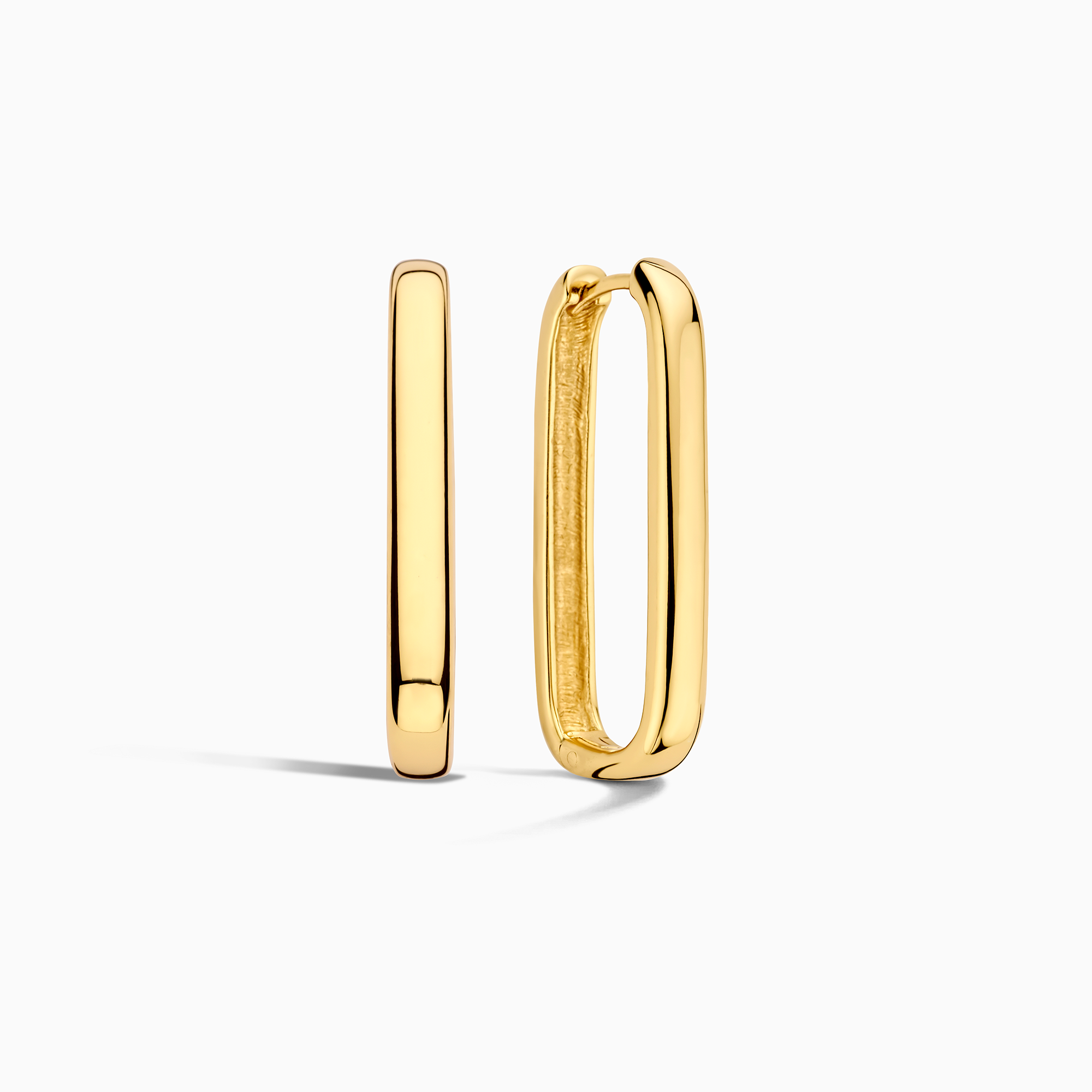 ANNA | Stora Icon-hoops i gull