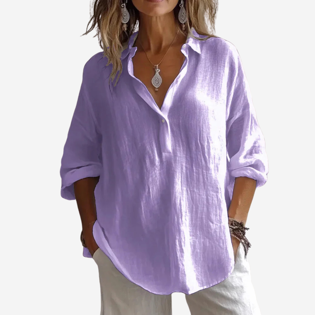 ANNA | Avslappet Luksus Bluse