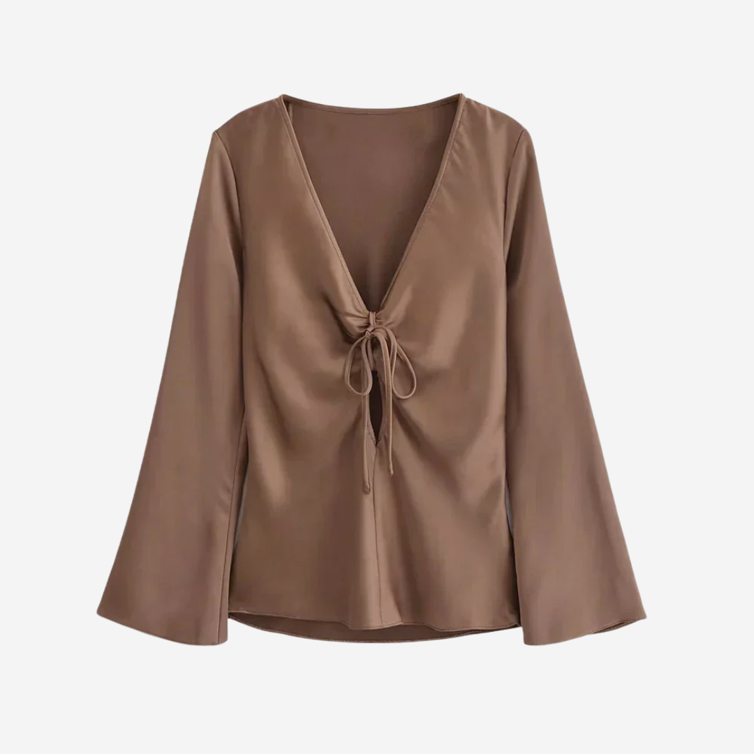 ANNA | V-hals topp