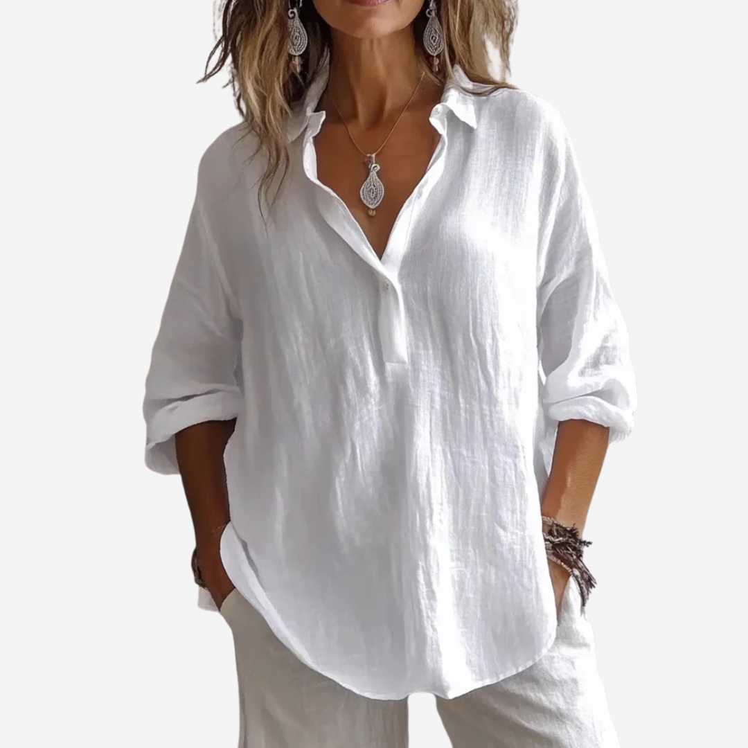 ANNA | Avslappet Luksus Bluse