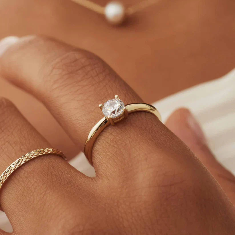 ANNA | Mira Castelle-ring i gull