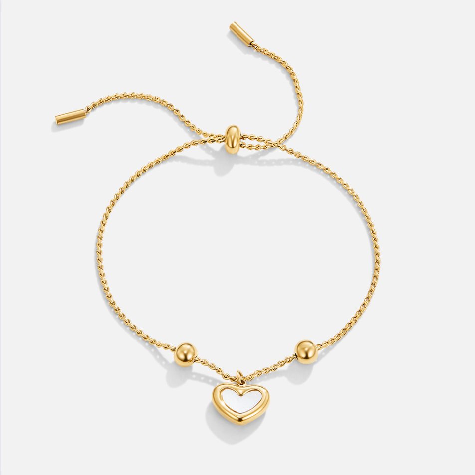 ANNA | Evig Hjerte Armbånd