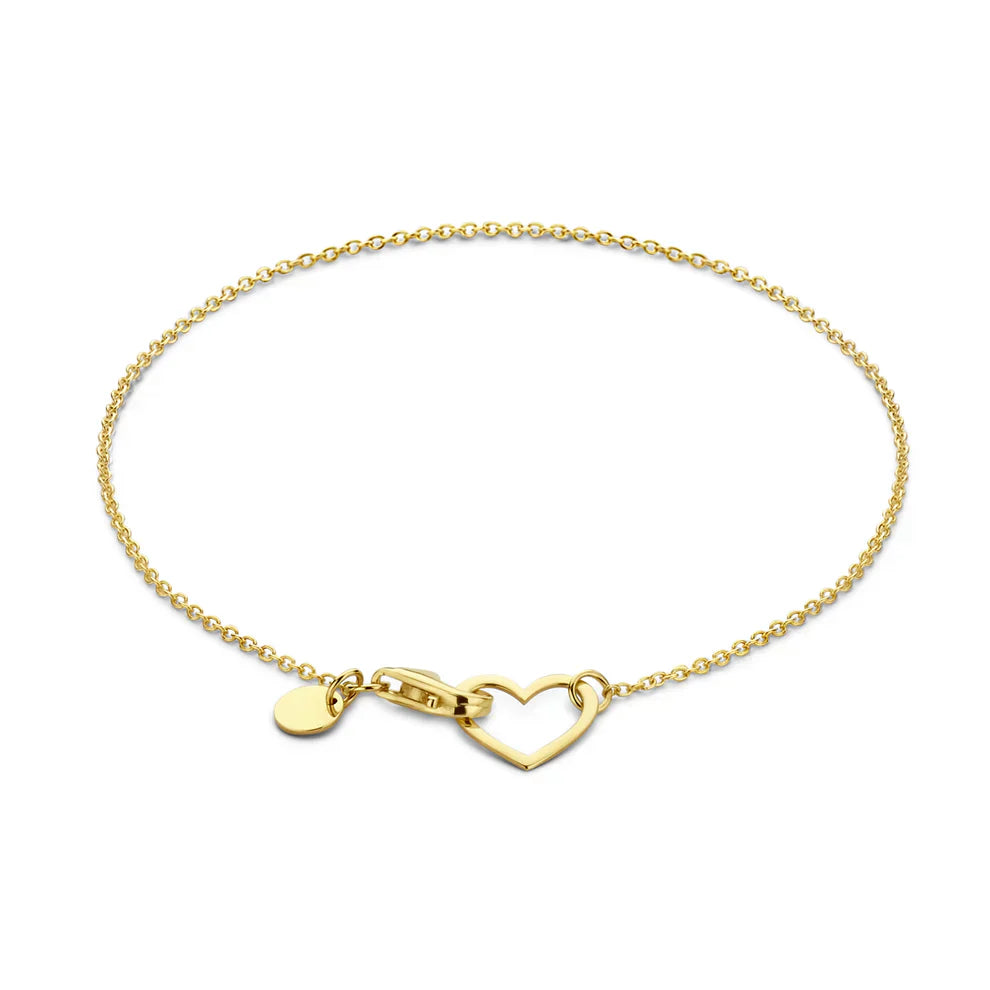 ANNA | Lilou Coeur-armbånd i gull