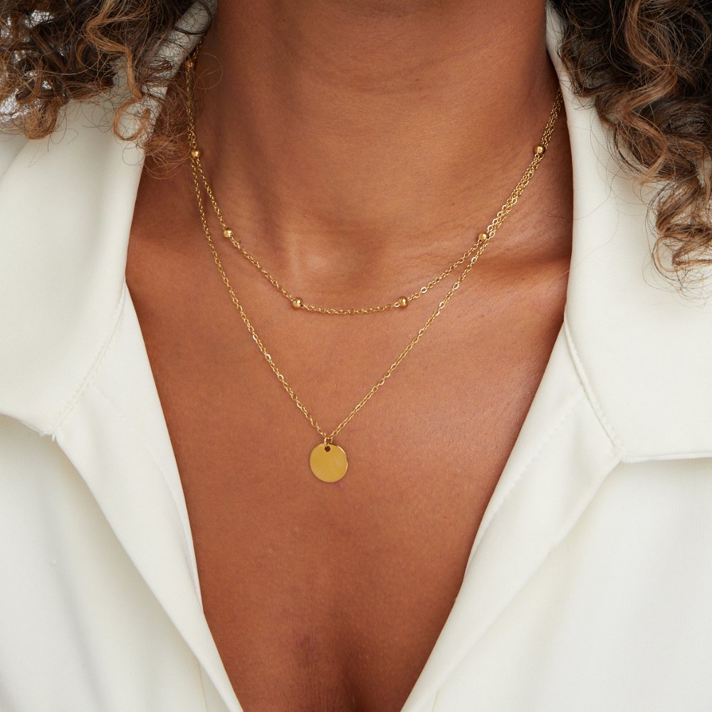 ANNA | Lagerdiskhalsband